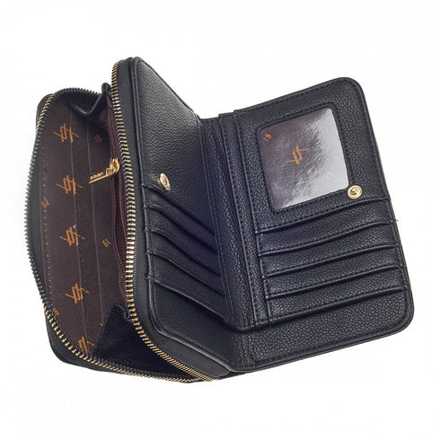 Verde Γυναικείο Πορτοφόλι 18-1317 Μαύρο