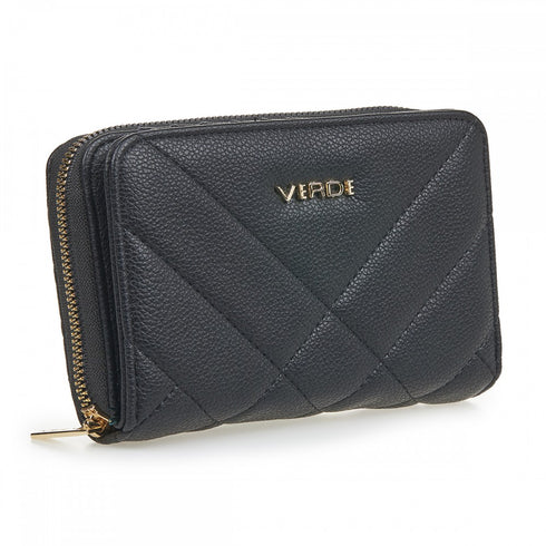Verde Γυναικείο Πορτοφόλι 18-1317 Μαύρο