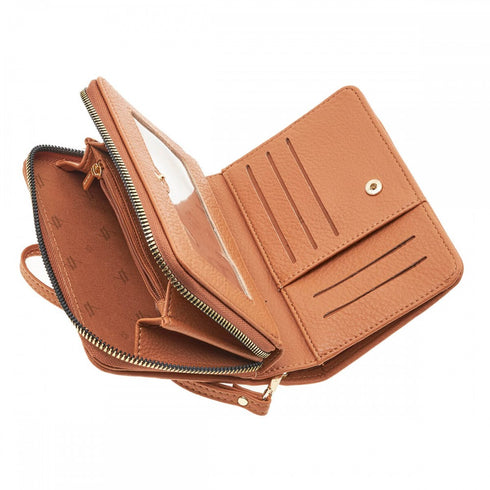 Verde Γυναικείο Πορτοφόλι 18-1320 Κάμελ