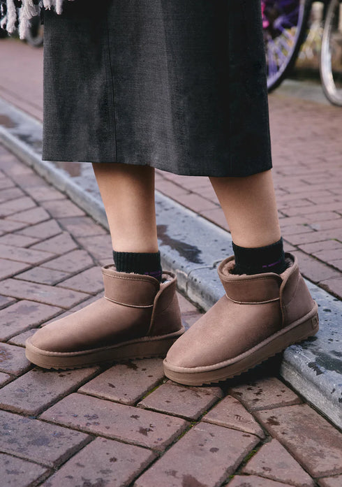 D.Franklin Nordic Μποτάκια Χαμηλά στον Αστράγαλο Πούρο