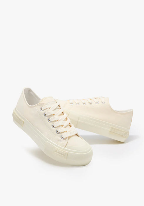 D.Franklin Sneakers One Way Low Classic Μπεζ