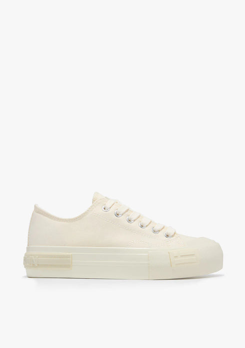 D.Franklin Sneakers One Way Low Classic Μπεζ