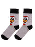 Κάλτσα Unisex με Σχέδιο "Christmas Duck" Γκρί