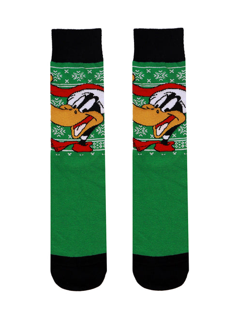 Κάλτσα Unisex με Σχέδιο "Christmas Duck" Πράσινο