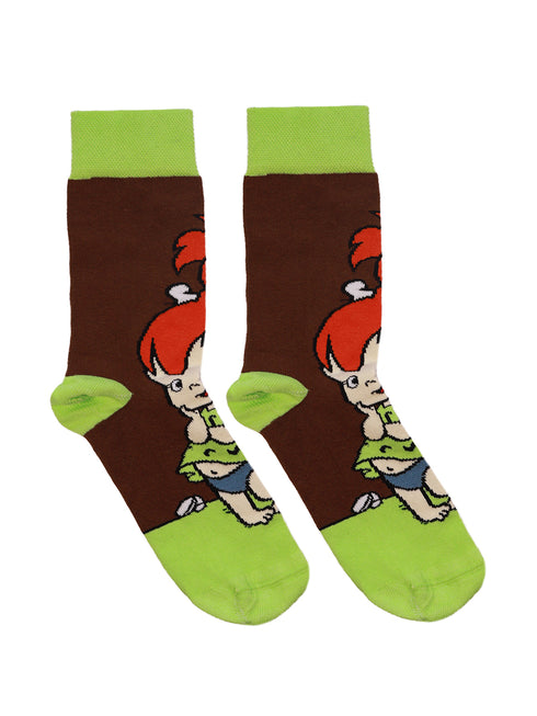 Κάλτσα Unisex με Σχέδιο "Stalitsa" Καφέ