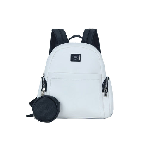 VQF Polo Line Τσάντα Πλάτης 2351 Λευκό