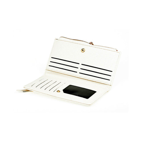 Verde Γυναικείο Πορτοφόλι 18-1442 Εκρού