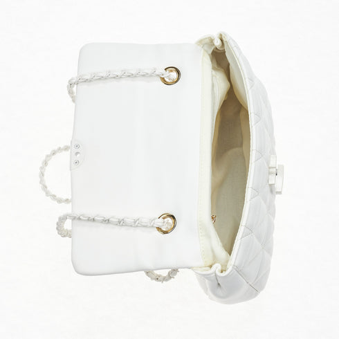 Verde Γυναικείο Τσαντάκι Βραδινό 01-1557 Λευκό