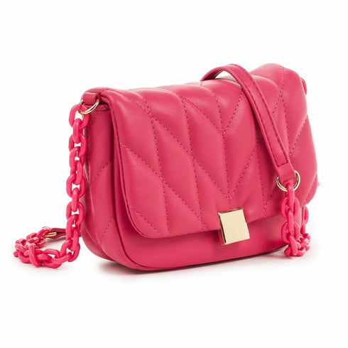 Verde Γυναικείο Τσαντάκι Βραδινό 01-1579 Φούξια