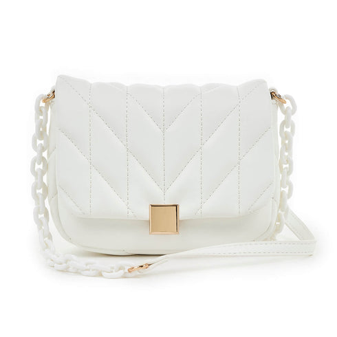 Verde Γυναικείο Τσαντάκι Βραδινό 01-1579 Λευκό