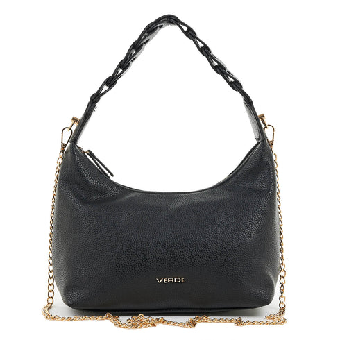 Verde Γυναικείο Τσαντάκι Βραδινό 01-1584 Μαύρο