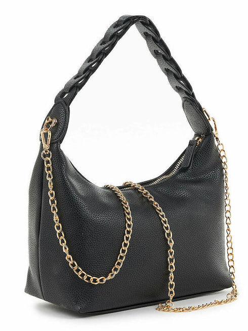 Verde Γυναικείο Τσαντάκι Βραδινό 01-1584 Μαύρο