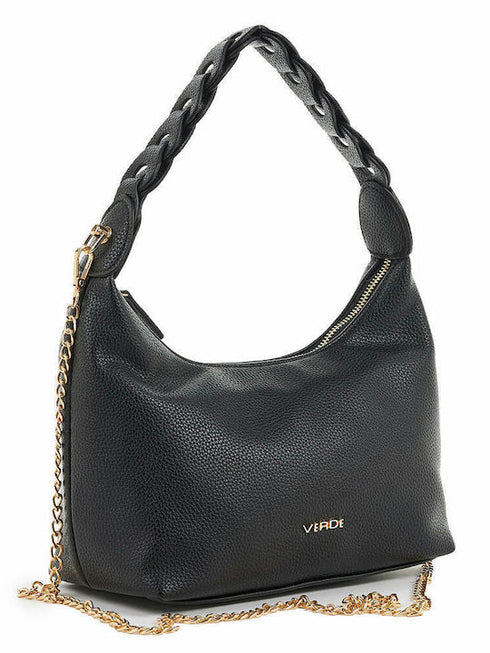 Verde Γυναικείο Τσαντάκι Βραδινό 01-1584 Μαύρο