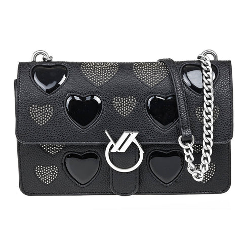 Verde Γυναικεία Τσάντα Ώμου 16-7133 Μαύρο