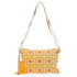 Verde Γυναικείο Τσαντάκι Χειρός  48-0200 Ψάθινο Κίτρινο