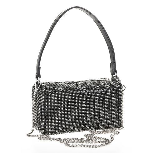 Verde Γυναικείο Τσαντάκι Βραδινό 01-1656 Μαύρο