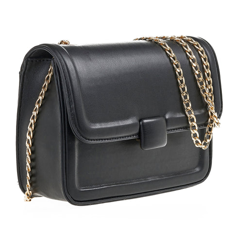 Verde Γυναικείο Τσαντάκι Βραδινό 01-1654 Μαύρο