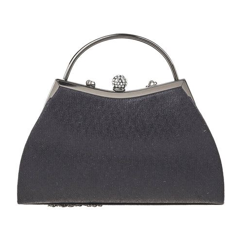 Verde Γυναικείο Τσαντάκι Βραδινό 01-1643 Μαύρο