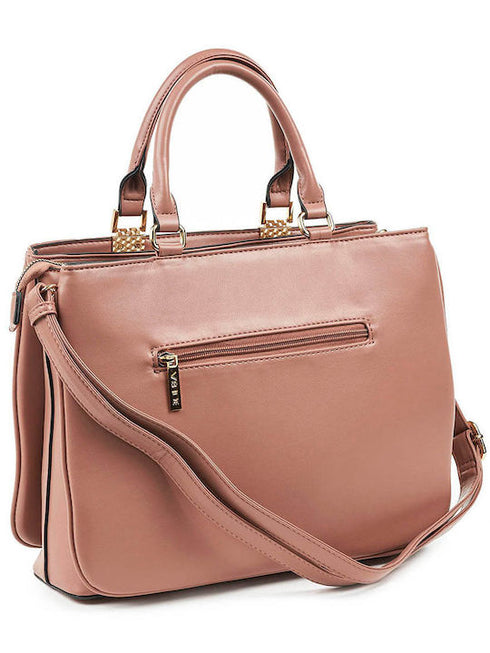 Verde Γυναικεία Τσάντα Ώμου-Χειρός 16-6585 Nude