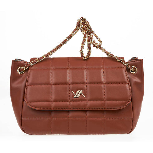 Verde Γυναικεία Τσάντα Ώμου 16-7106 Κάμελ