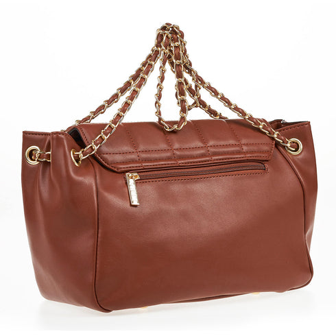 Verde Γυναικεία Τσάντα Ώμου 16-7106 Κάμελ