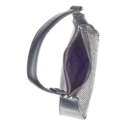 Verde Γυναικεία Τσάντα Ώμου 16-6977 Μαύρο