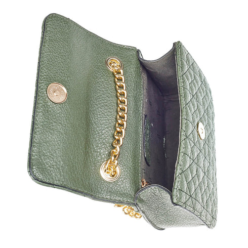 Verde Γυναικεία Τσάντα Χιαστί 16-6986 Πράσινο