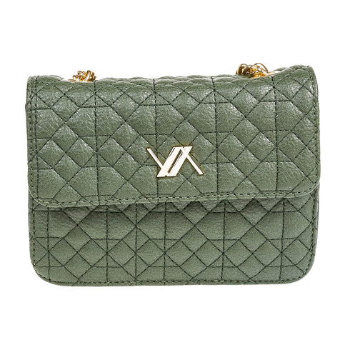 Verde Γυναικεία Τσάντα Χιαστί 16-6986 Πράσινο