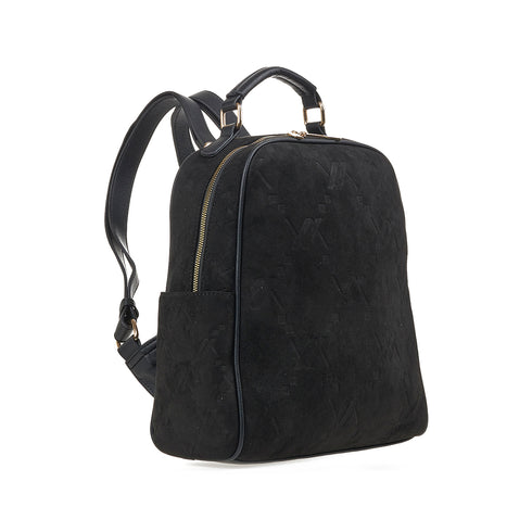 Verde Γυναικείο Σακίδιο Πλάτης 16-7476 Σουέτ Μαύρο