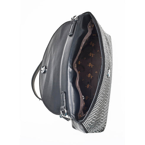 Verde Γυναικεία Τσάντα Ώμου 16-7123 Μαύρο