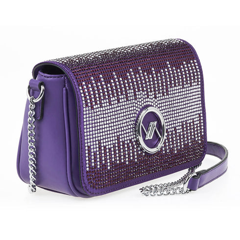 Verde Γυναικεία Τσάντα Ώμου 16-7124 Μωβ