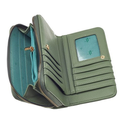 Verde Γυναικείο Πορτοφόλι 18-1317 Πράσινο