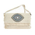 Verde Γυναικείο Τσαντάκι Ώμου-Χειρός 01-1591 με Κέντημα Μάτι Μπλέ