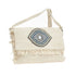 Verde Γυναικείο Τσαντάκι Ώμου-Χειρός 01-1591 με Κέντημα Μάτι Μπλέ