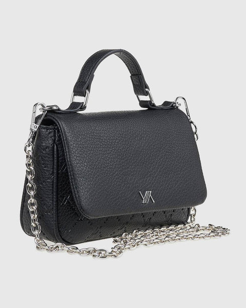 Verde Γυναικεια Τσάντα Ώμου 16-8044 Μαύρο