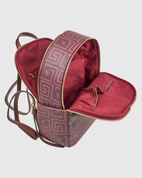 Verde Γυναικείο Σακίδιο Πλάτης 16-8071 Μπορντώ