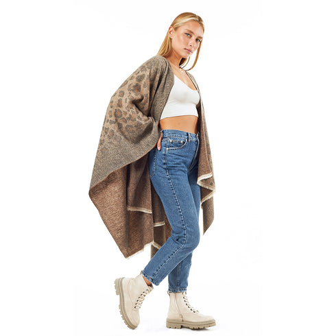 Verde Γυναικεία Κάπα 49-0043 Μπεζ