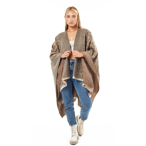 Verde Γυναικεία Κάπα 49-0043 Μπεζ