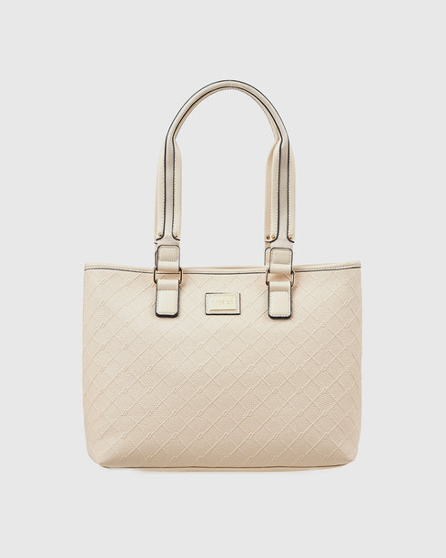 Verde Γυναικεία Τσάντα Ώμου  16-7964 Εκρού