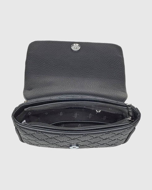 Verde Γυναικεια Τσάντα Ώμου 16-8044 Μαύρο