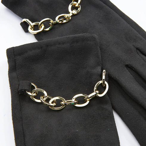 VERDE ΓΥΝΑΙΚΕΙΑ ΓΑΝΤΙΑ 02-0670 ΜΑΥΡΟ