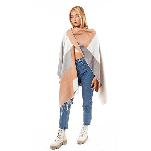 Verde Γυναικεία Κάπα 49-0041 Πορτοκαλί