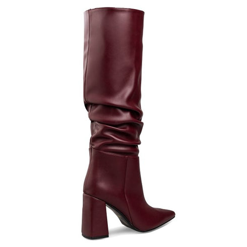 Envie Shoes Γυναικείες Μπότες E02-22211 Κόκκινο