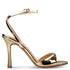 Envie Shoes FLARED HEEL SANDALS ΧΡΥΣΟ