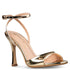 Envie Shoes FLARED HEEL SANDALS ΧΡΥΣΟ