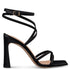 Envie Shoes ANKLE WRAP HEELS ΜΑΥΡΟ