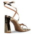 Envie Shoes ANKLE WRAP HEELS ΧΡΥΣΟ