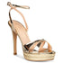 Envie Shoes PLATFORM HEEL SANDALS ΧΡΥΣΟ