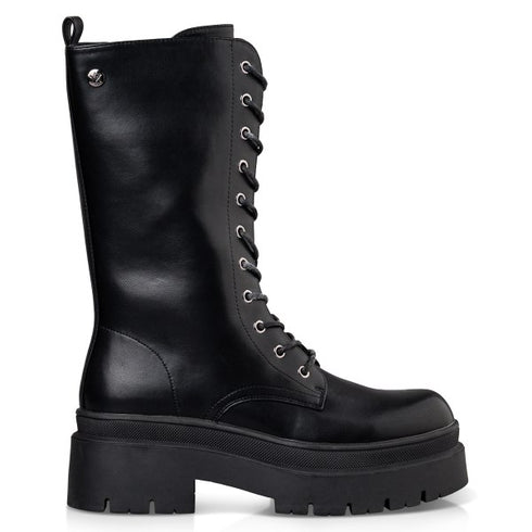 Envie Shoes Γυναικεία Combat Αρβυλάκια E12-22162 Μαύρο