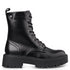 Envie Shoes Γυναικεία Combat Αρβυλάκια E23-22012 Μαύρο